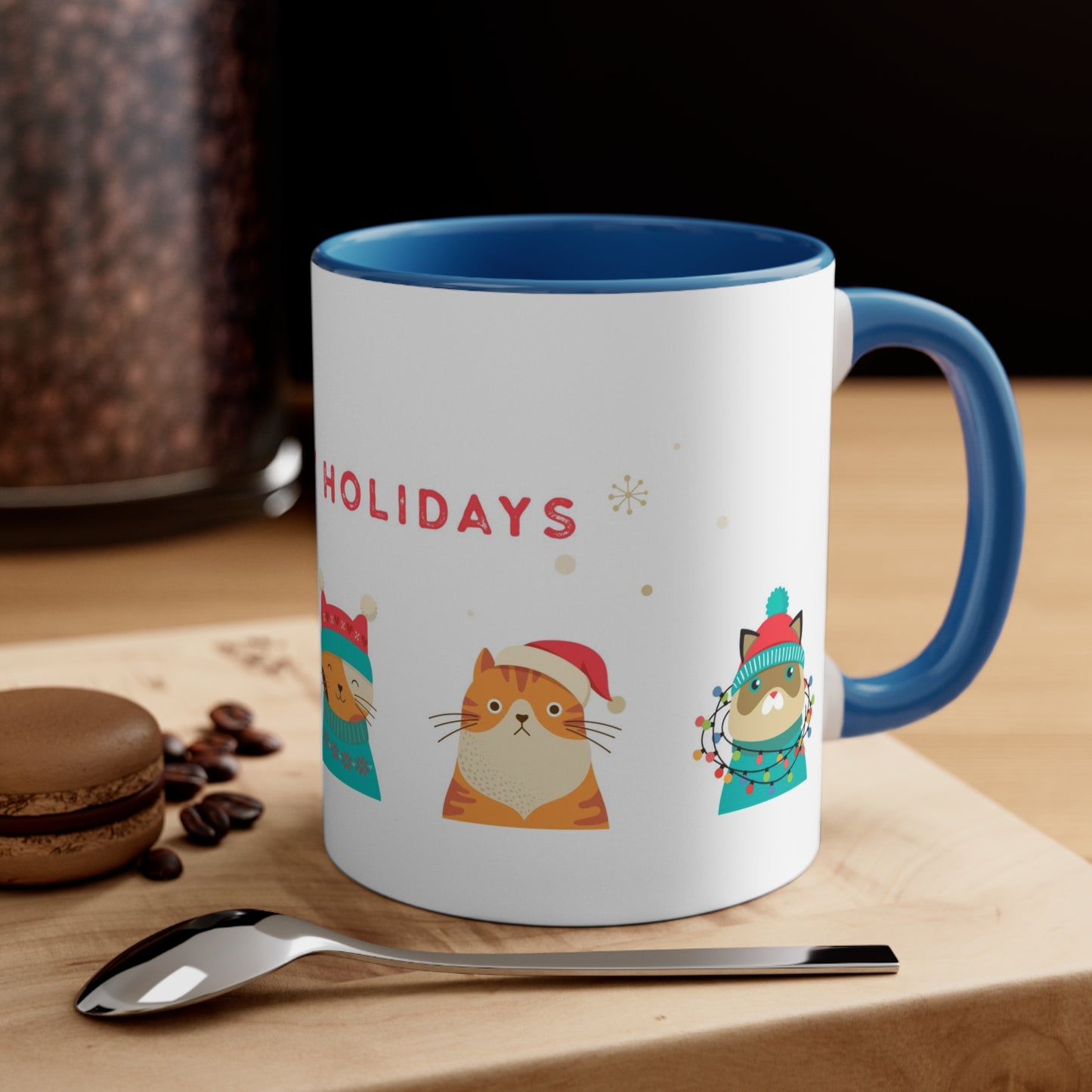 Cats Christmas Mug, 11oz