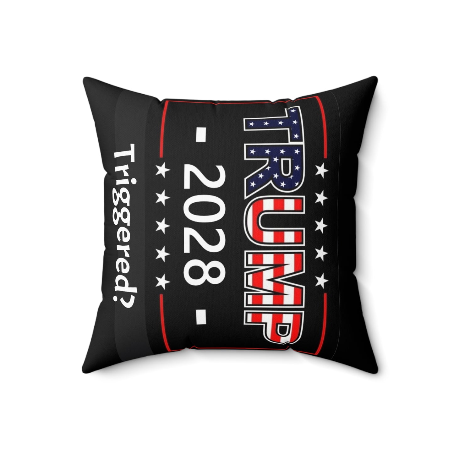 Trump'28 joke Polyester Square Pillow