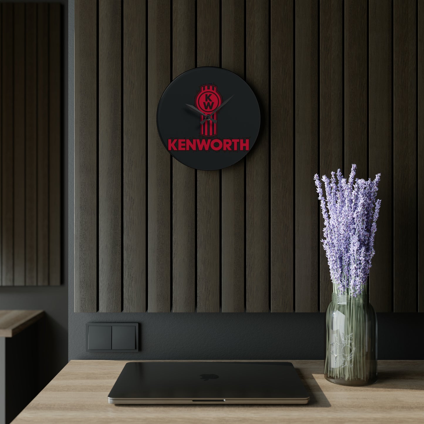 Kenworth (Your Design) Acrylic Wall Clock