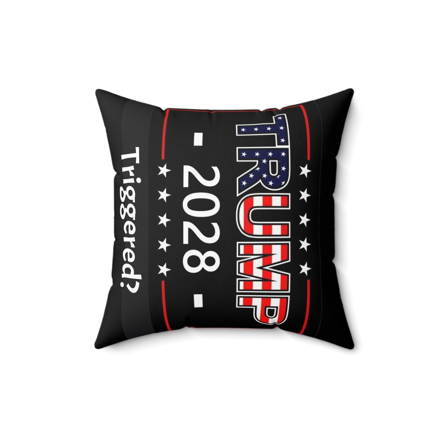 Trump'28 joke Polyester Square Pillow