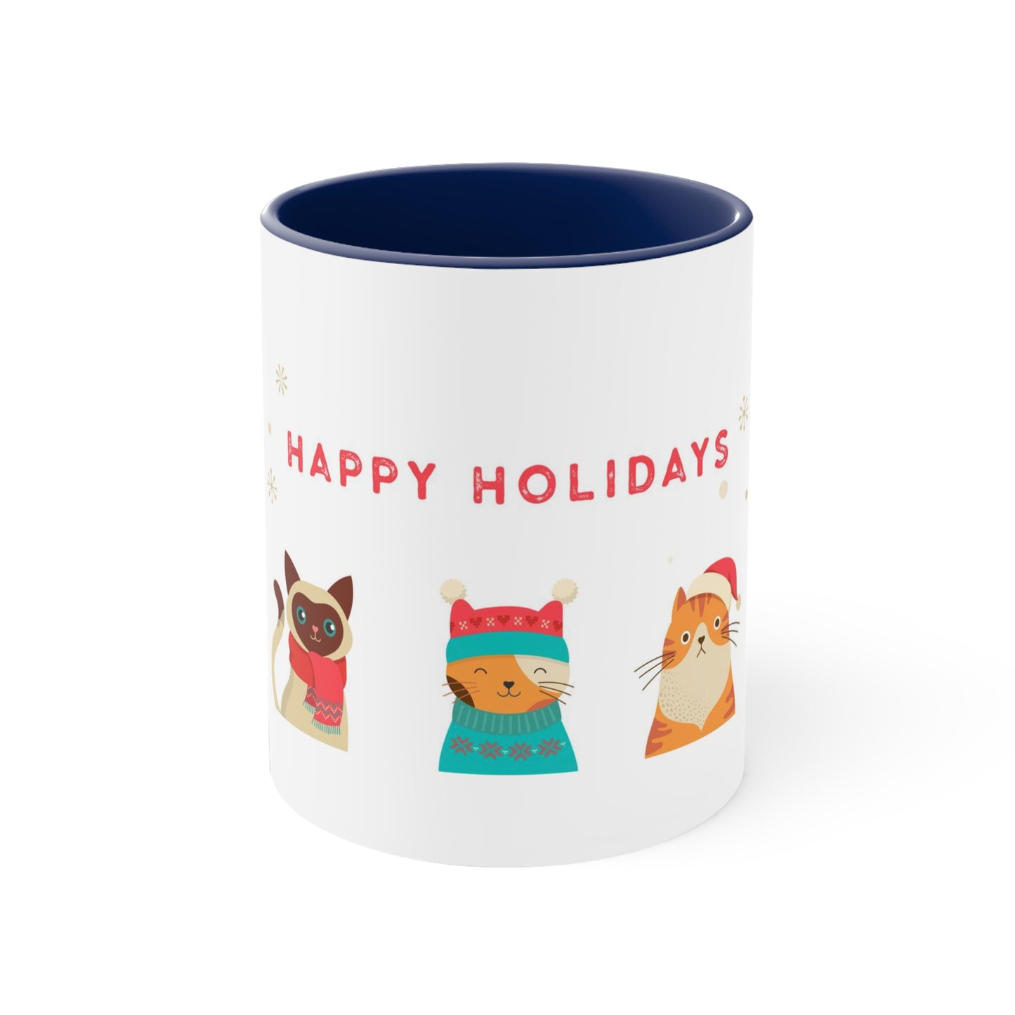 Cats Christmas Mug, 11oz