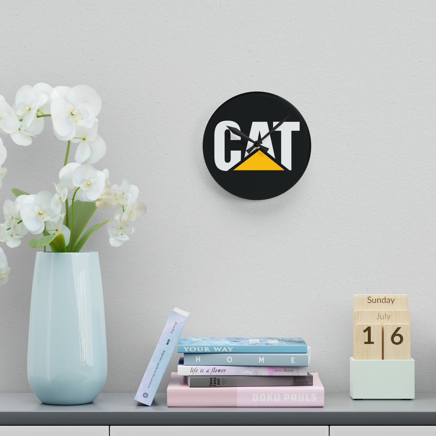 Custom Acrylic Wall Clock