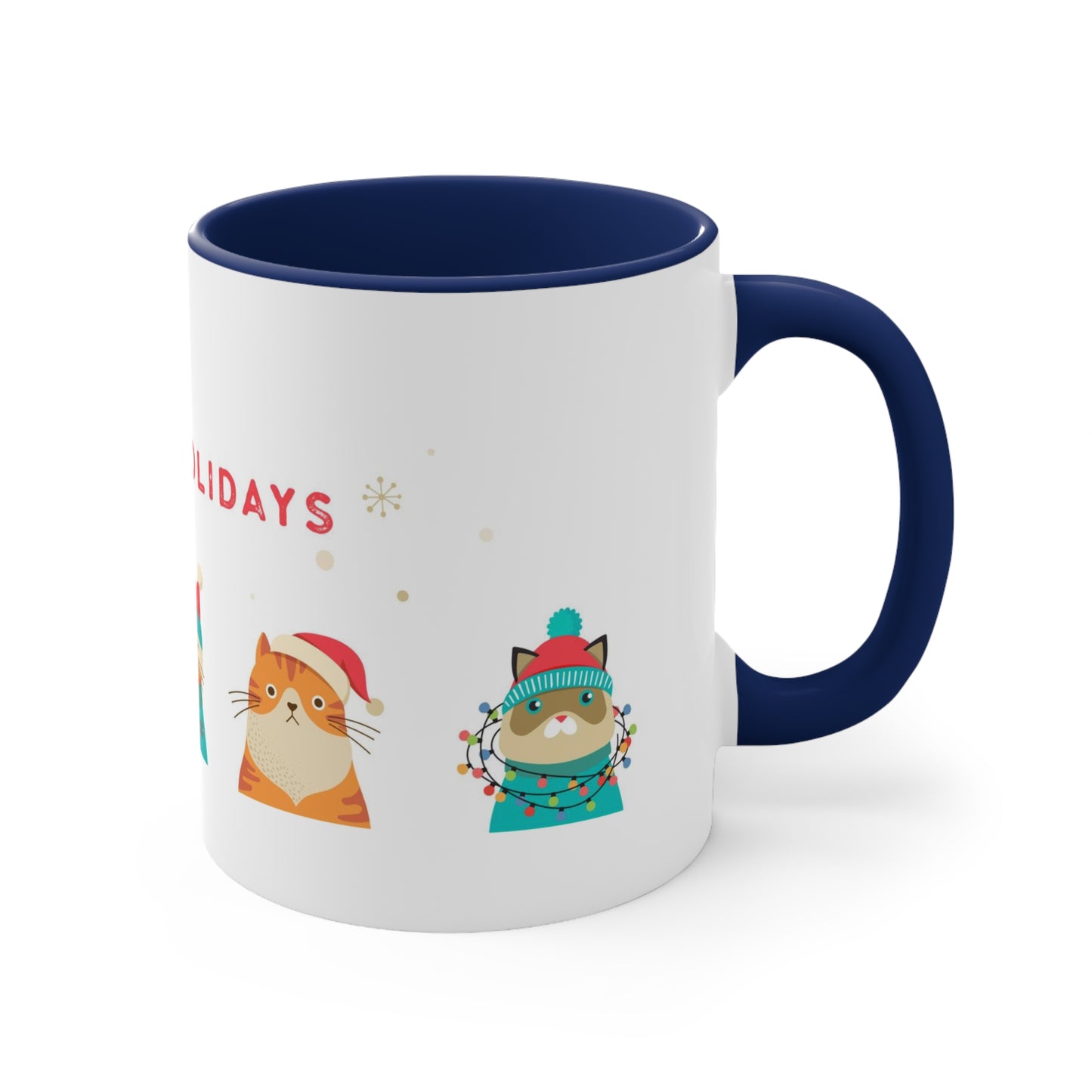 Cats Christmas Mug, 11oz