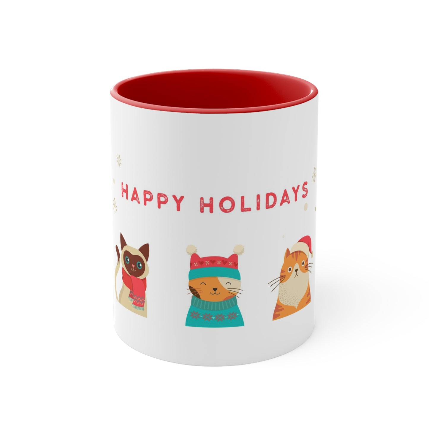 Cats Christmas Mug, 11oz