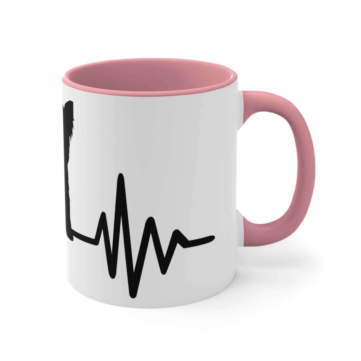 Yorkie heartbeat Mug