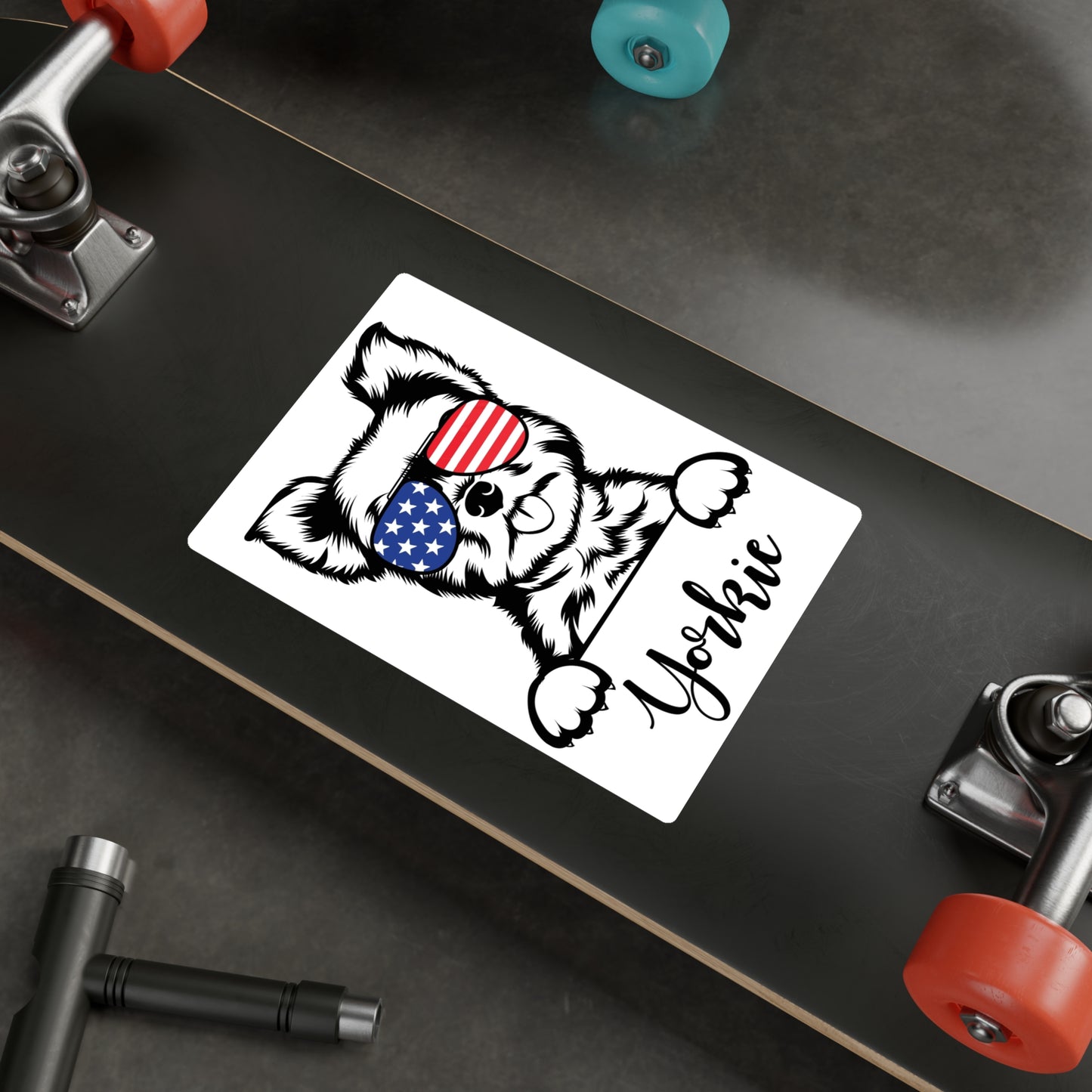 Yorkie Vinyl Decals