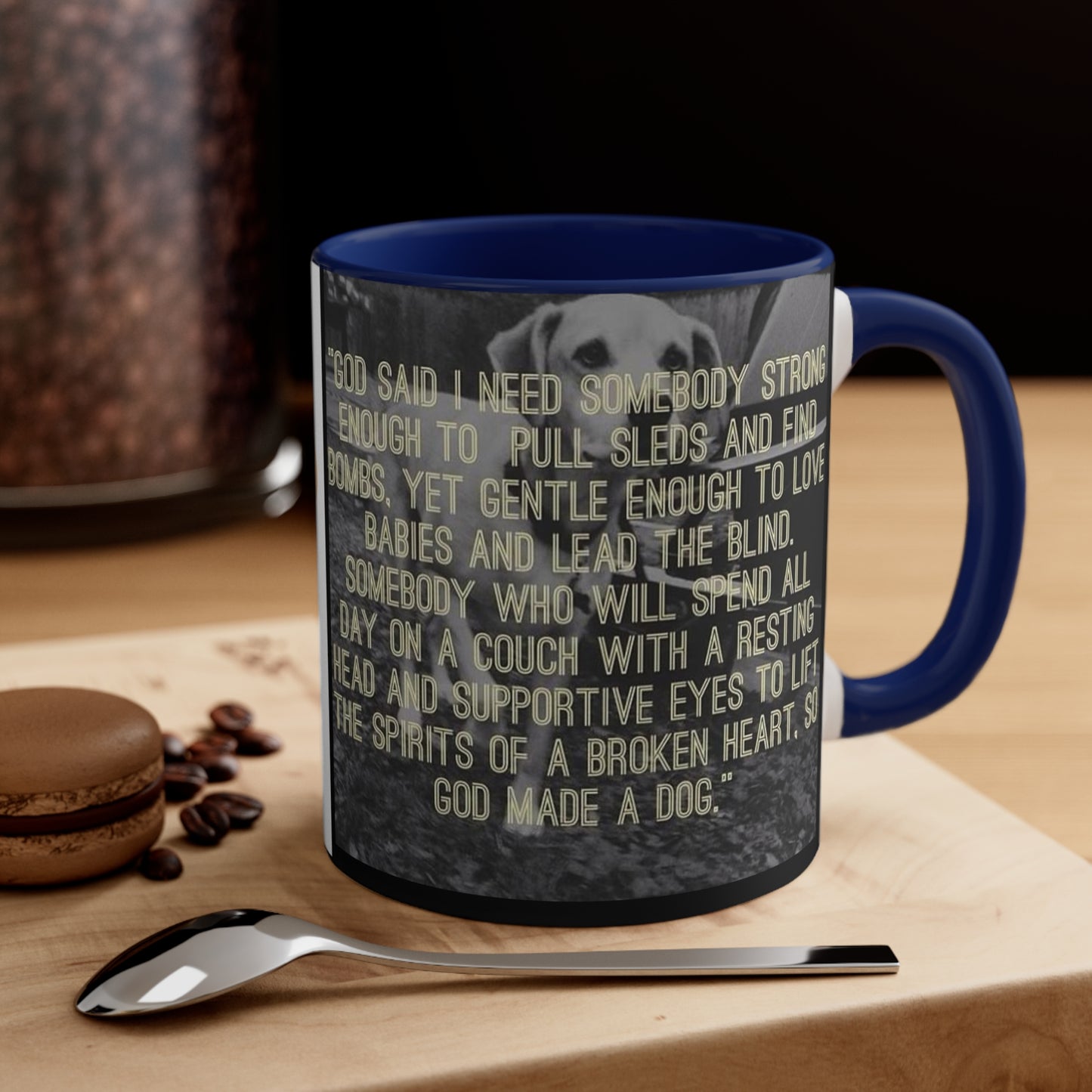 God made a Dog Mug, 11oz