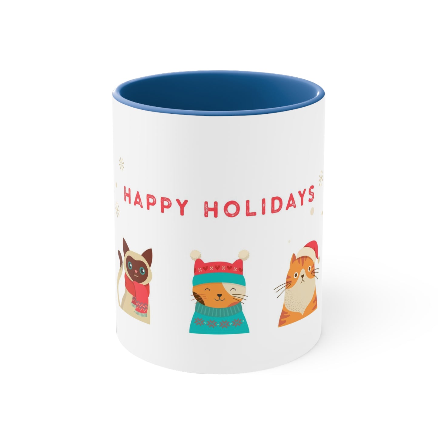 Cats Christmas Mug, 11oz