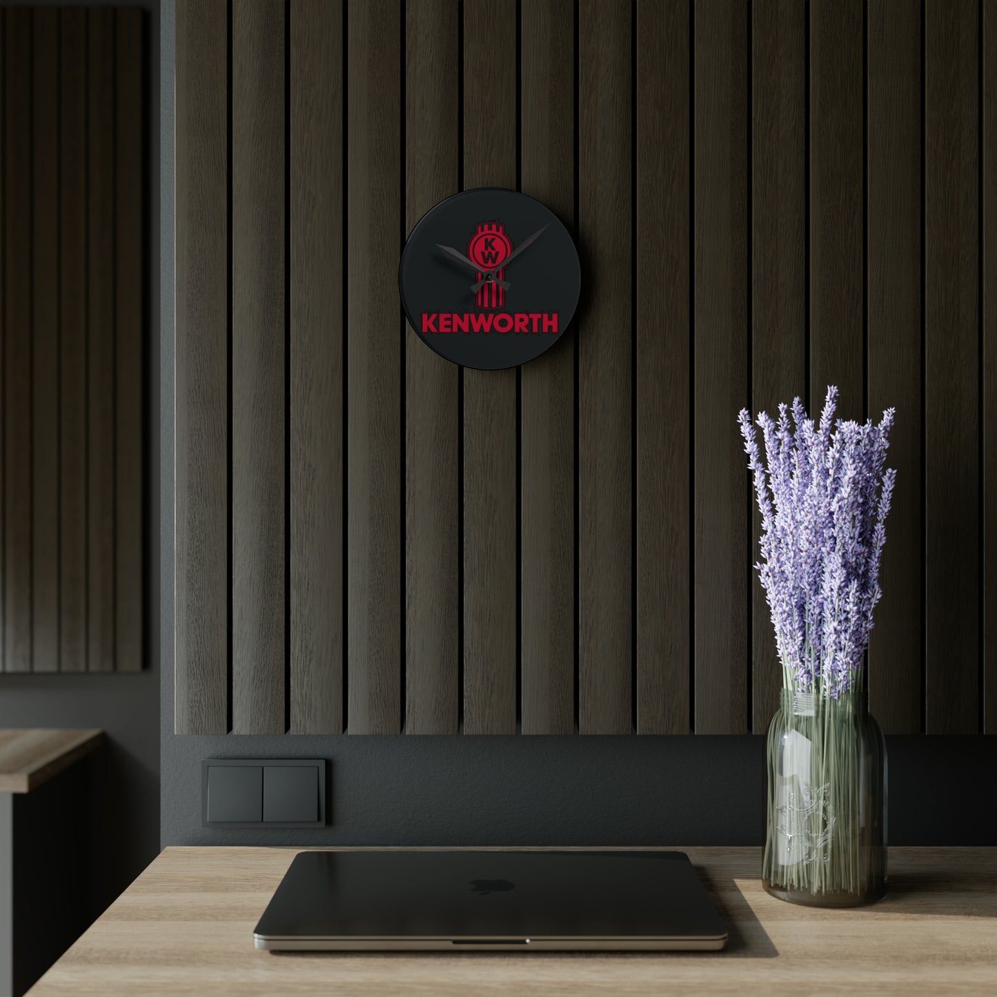 Kenworth (Your Design) Acrylic Wall Clock
