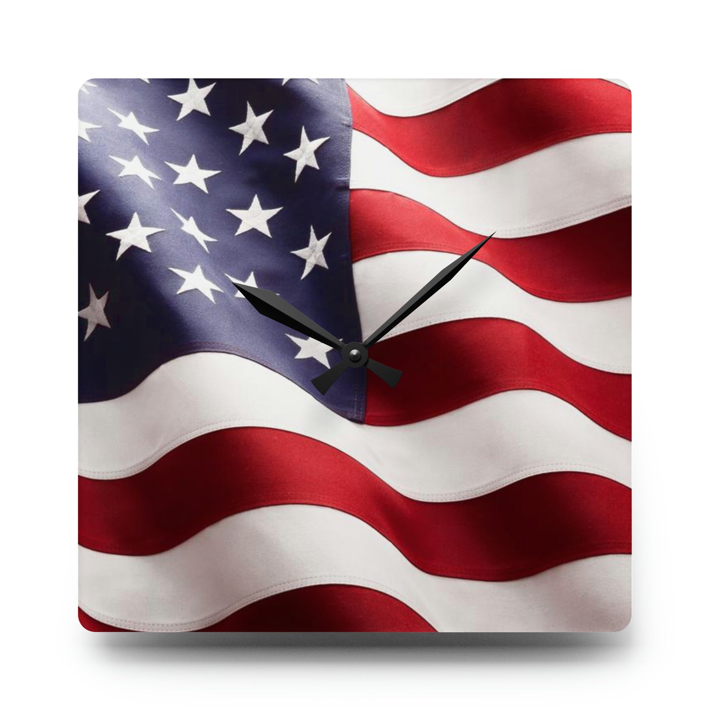 USA Acrylic Wall Clock