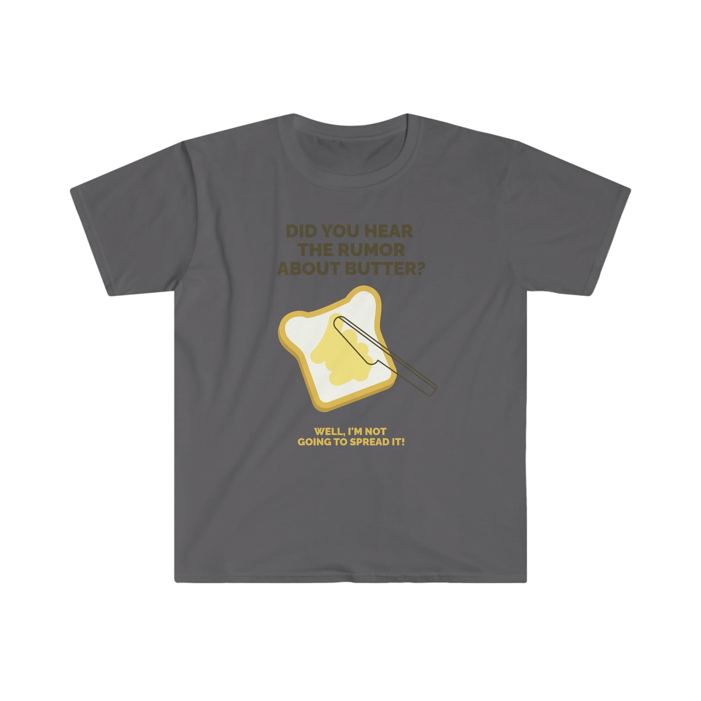 Unisex Softstyle T-Shirt Butter Joke Funny