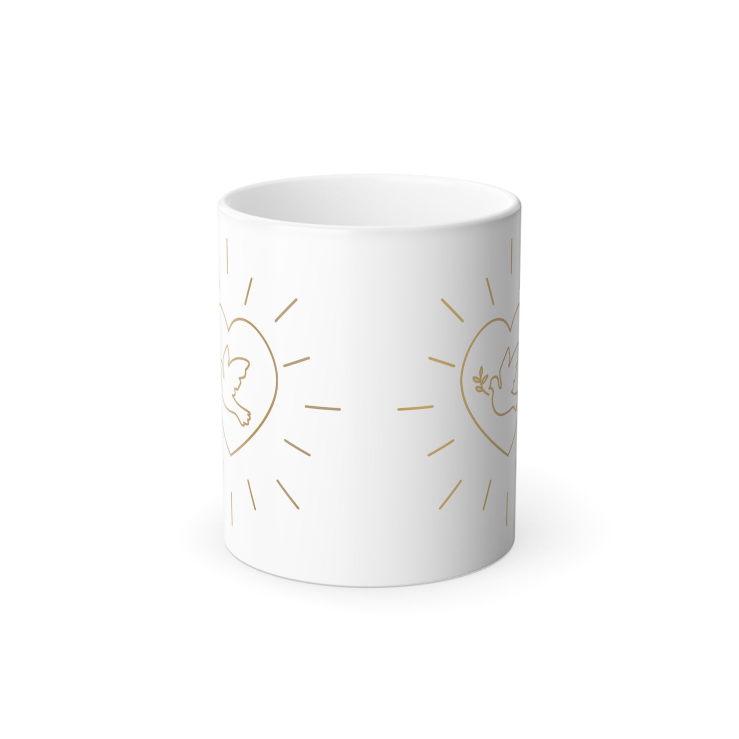 Color Morphing Dove Mug, 11oz