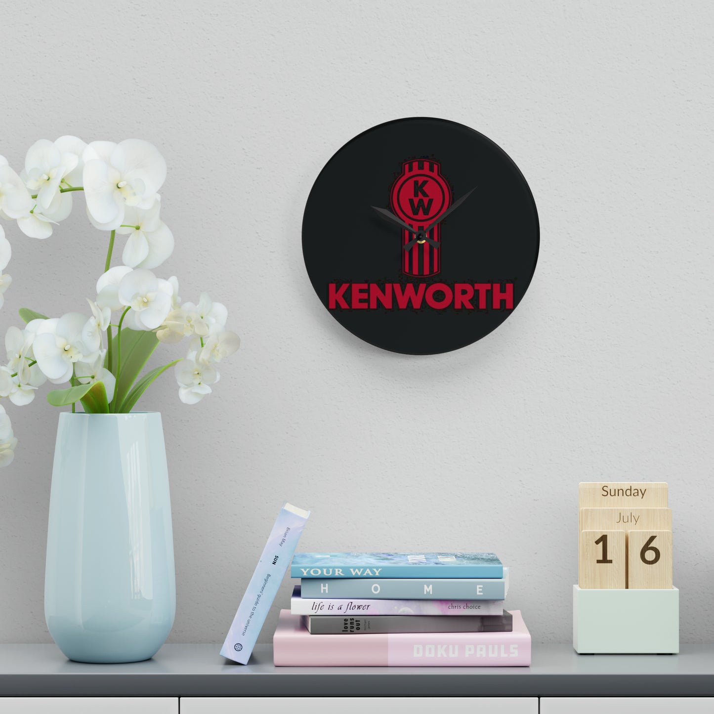 Kenworth (Your Design) Acrylic Wall Clock