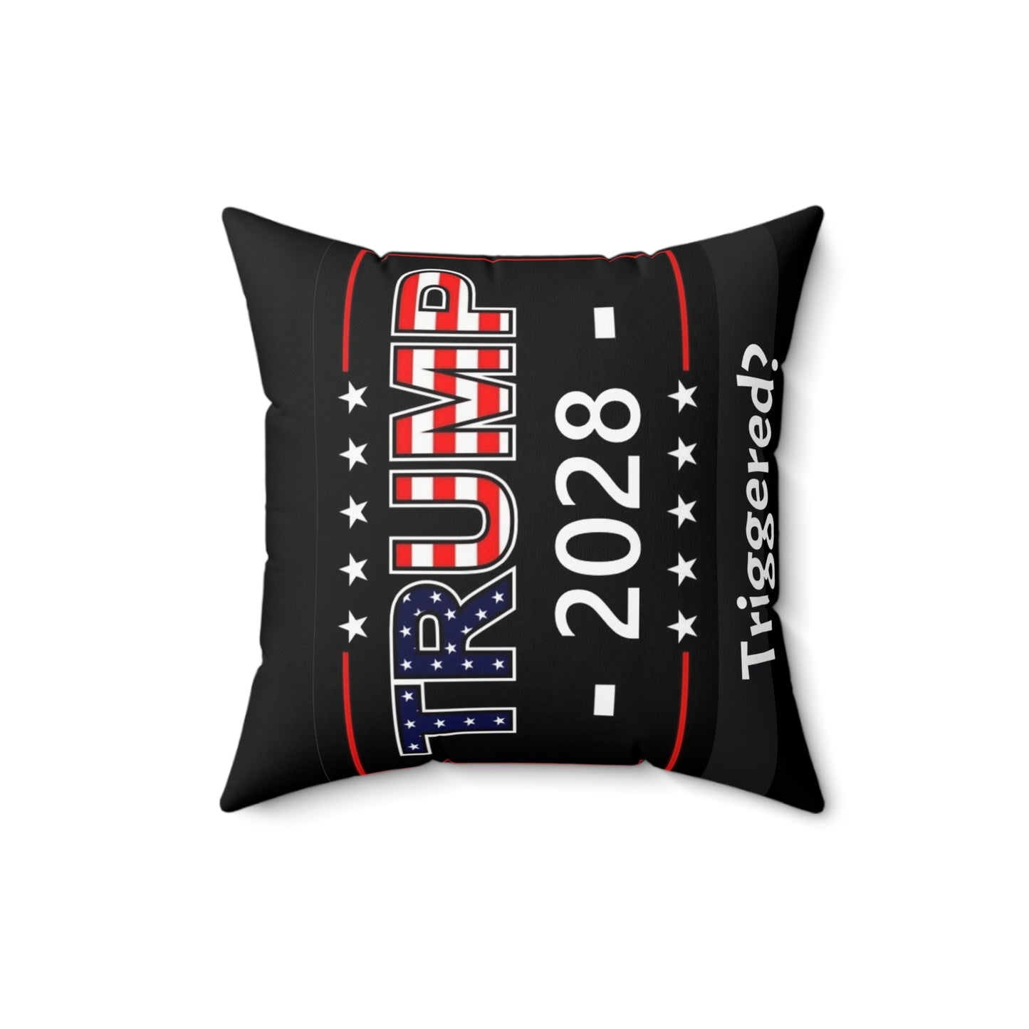 Trump'28 joke Polyester Square Pillow