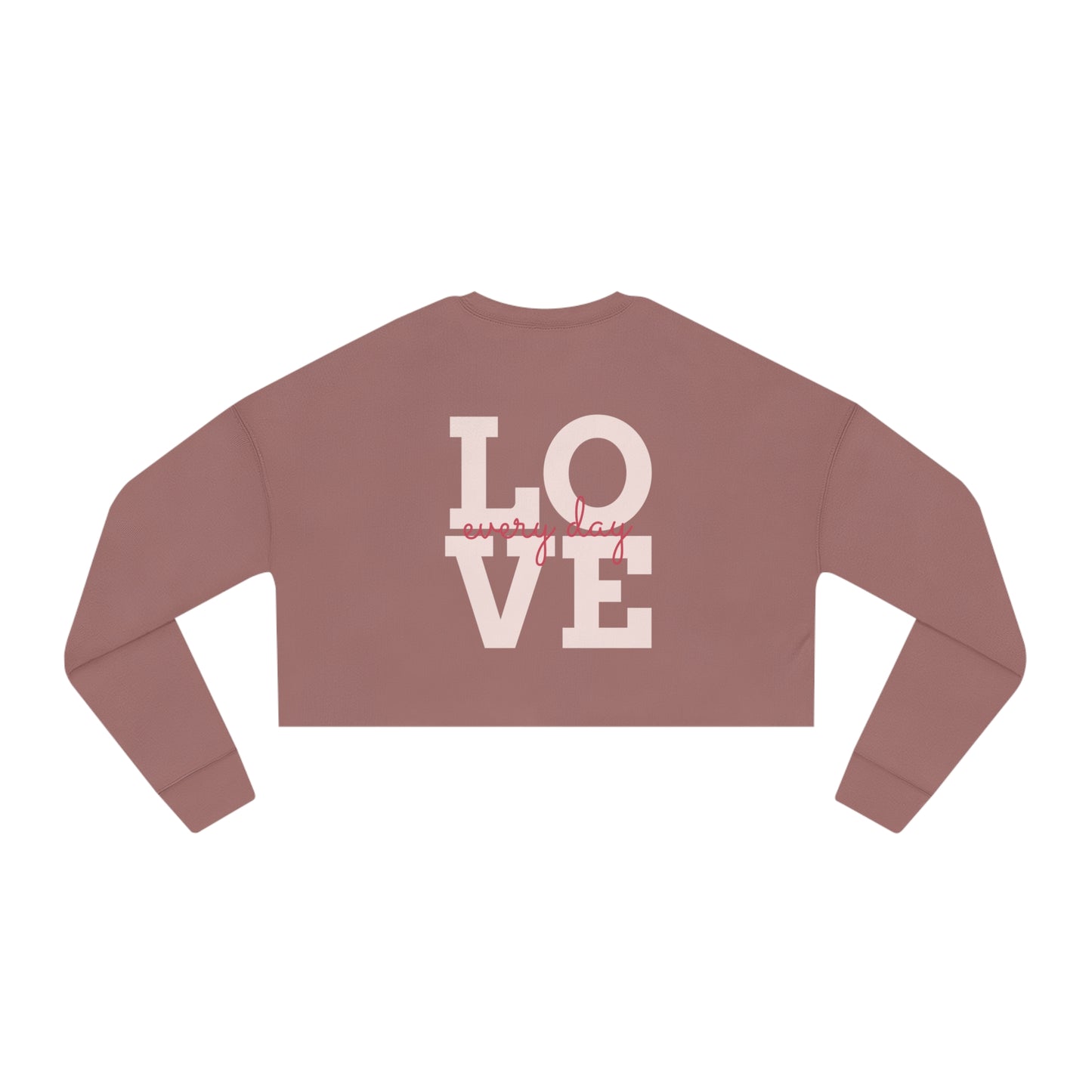 Spring Love Cropped Sweatshirt