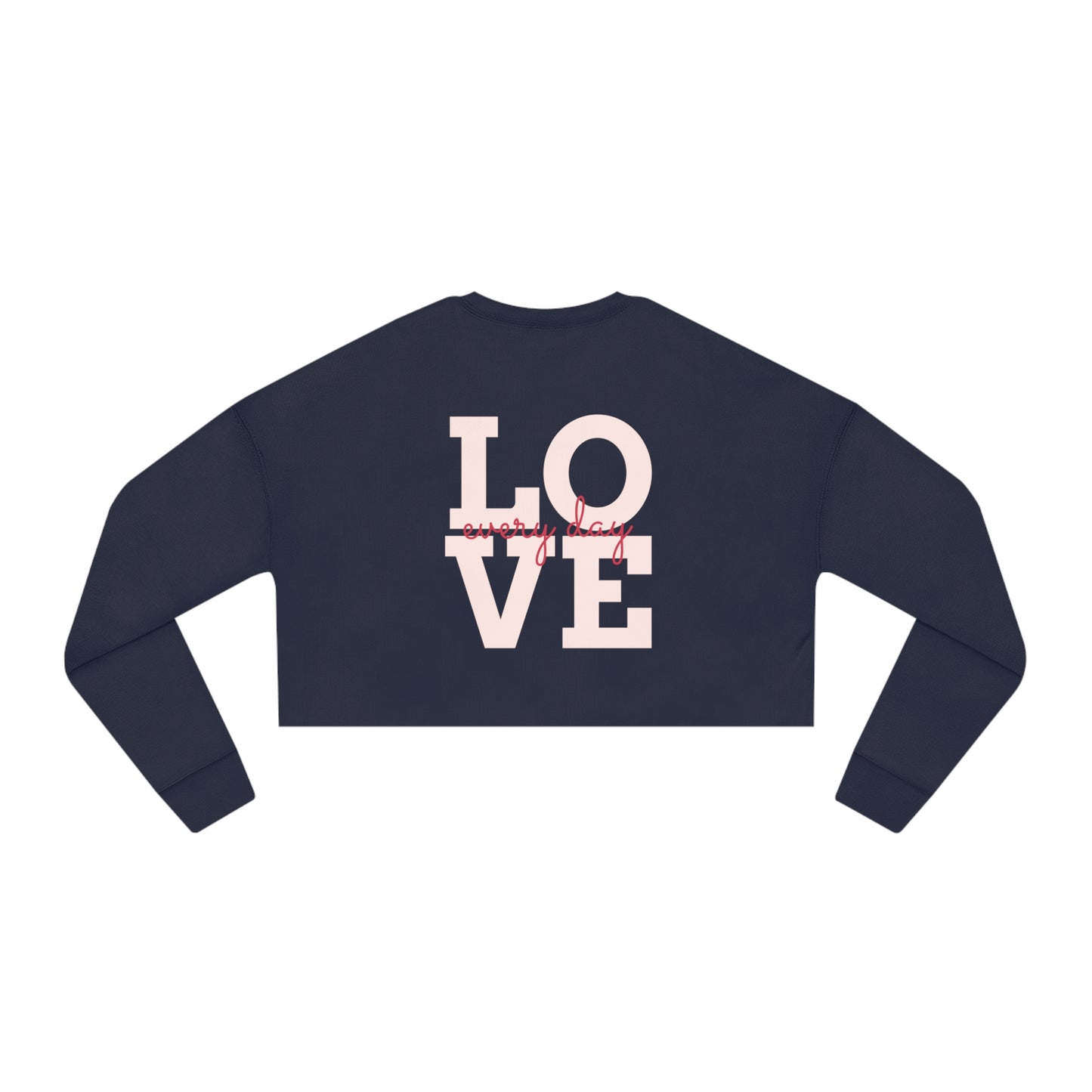 Spring Love Cropped Sweatshirt