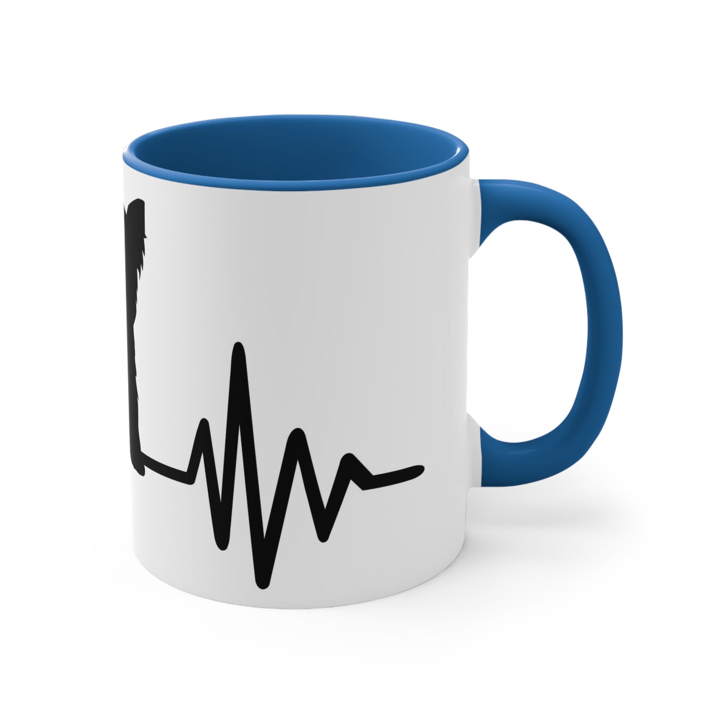 Yorkie heartbeat Mug