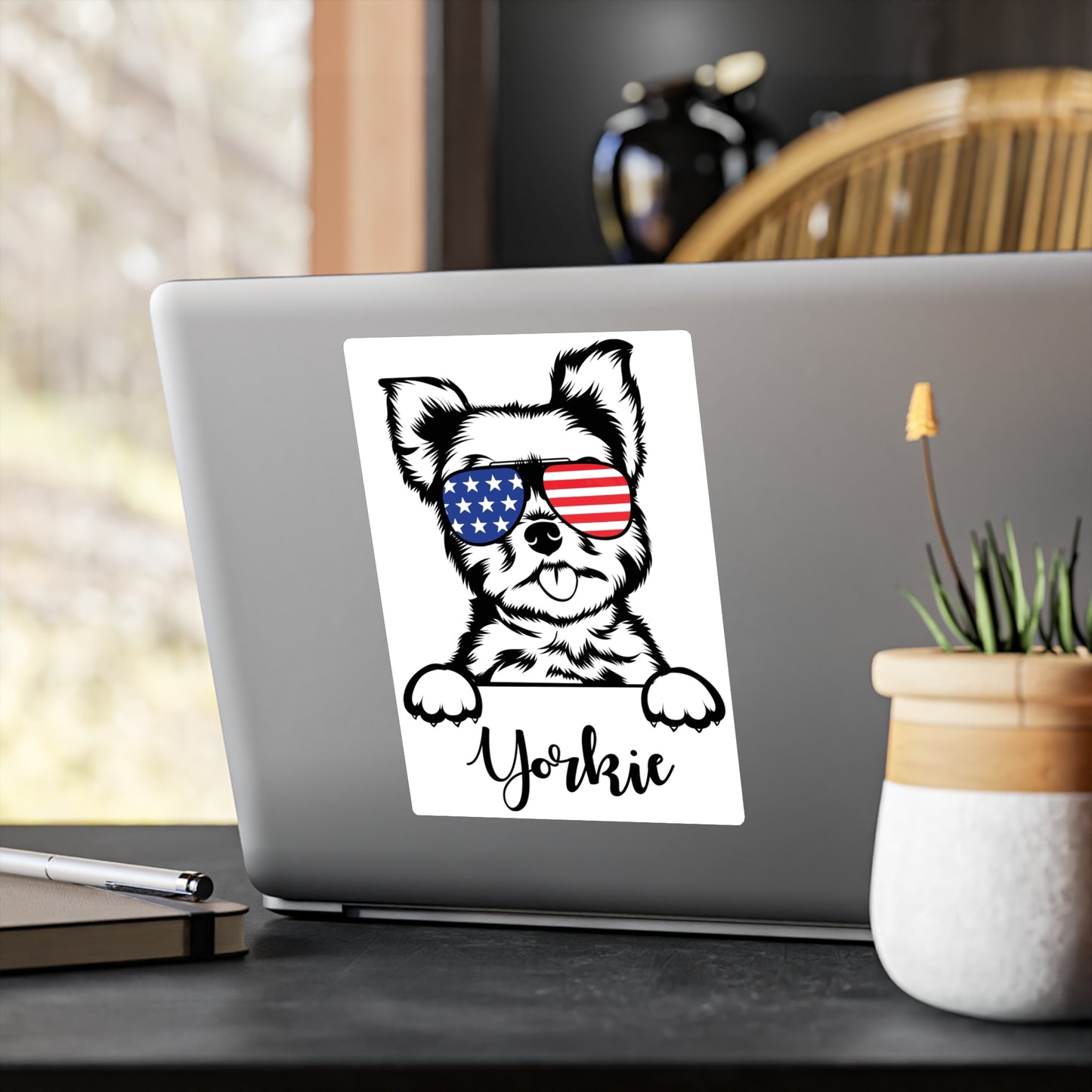 Yorkie Vinyl Decals