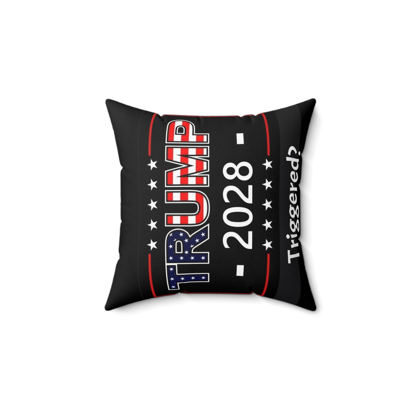 Trump'28 joke Polyester Square Pillow