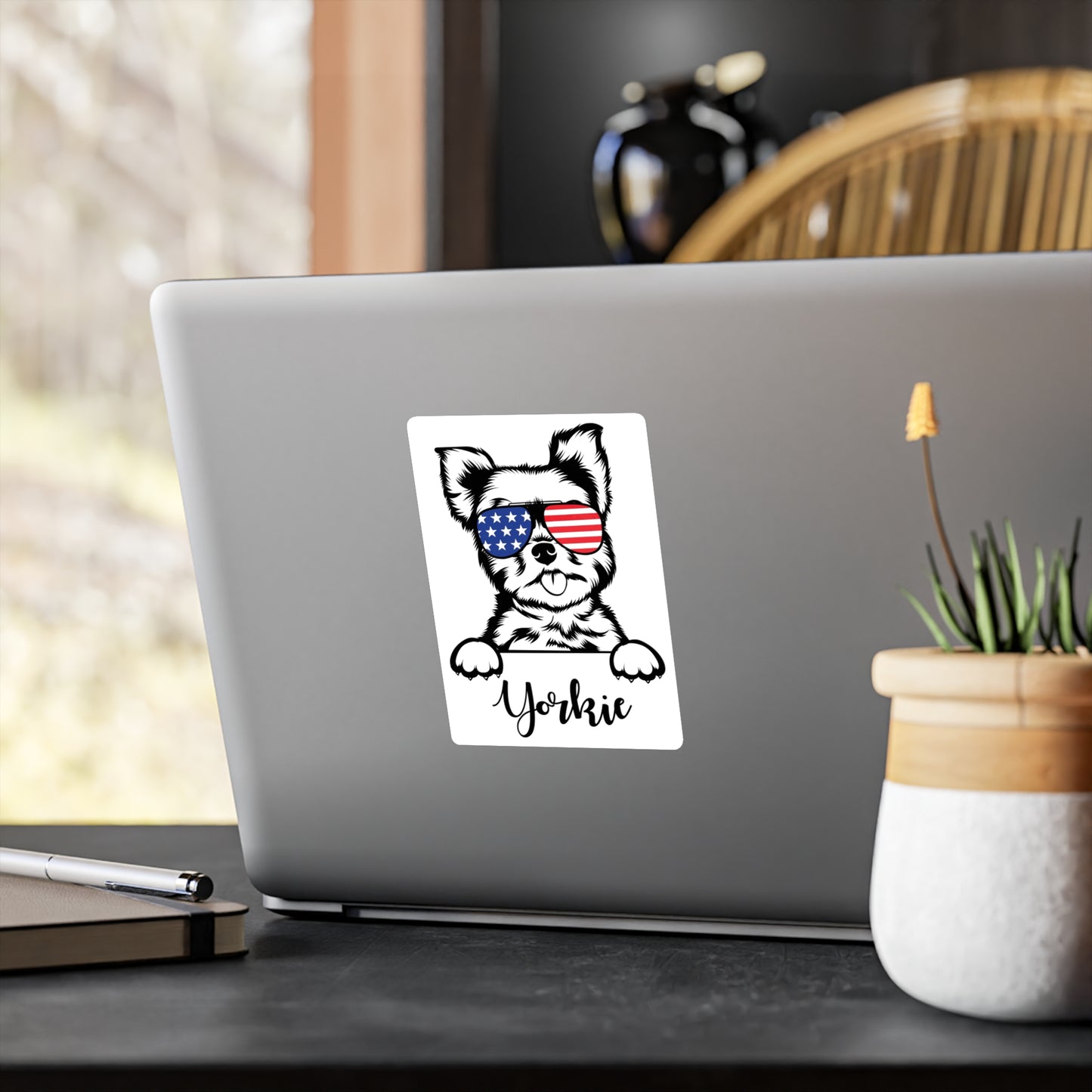 Yorkie Vinyl Decals