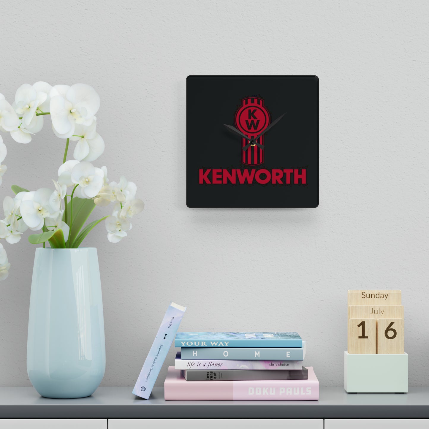 Kenworth (Your Design) Acrylic Wall Clock