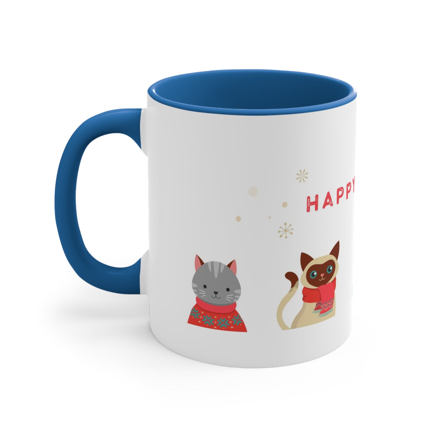 Cats Christmas Mug, 11oz
