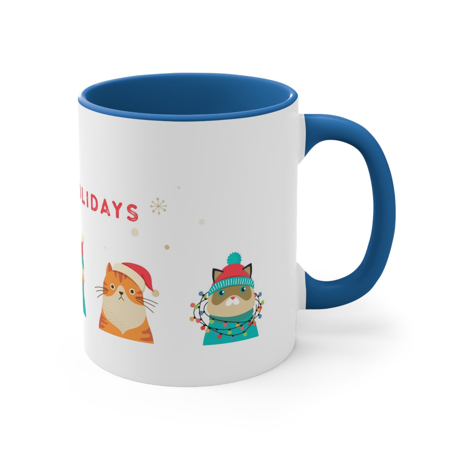 Cats Christmas Mug, 11oz