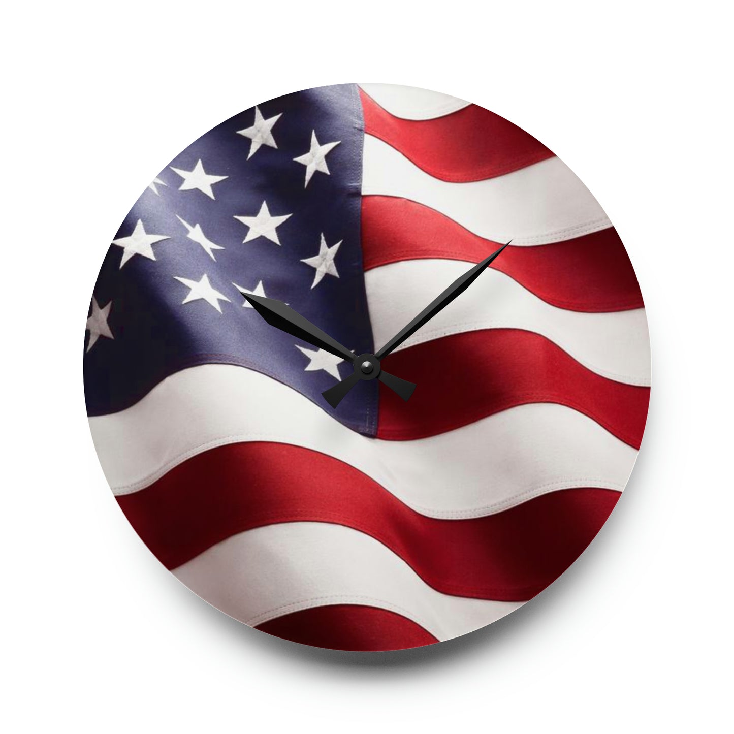 USA Acrylic Wall Clock