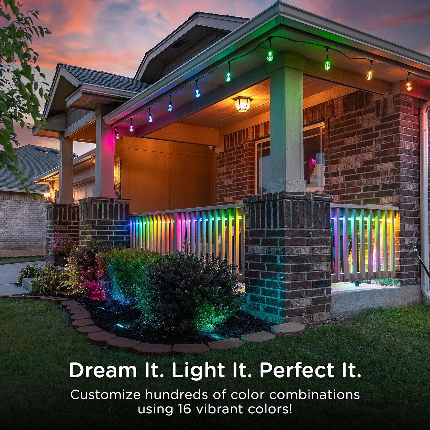 Enbrighten Premium Color Changing String Lights