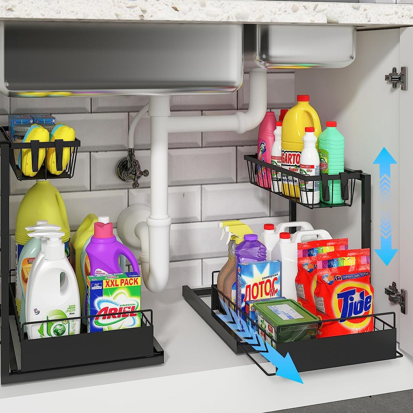 REALINN under Sink Organizer