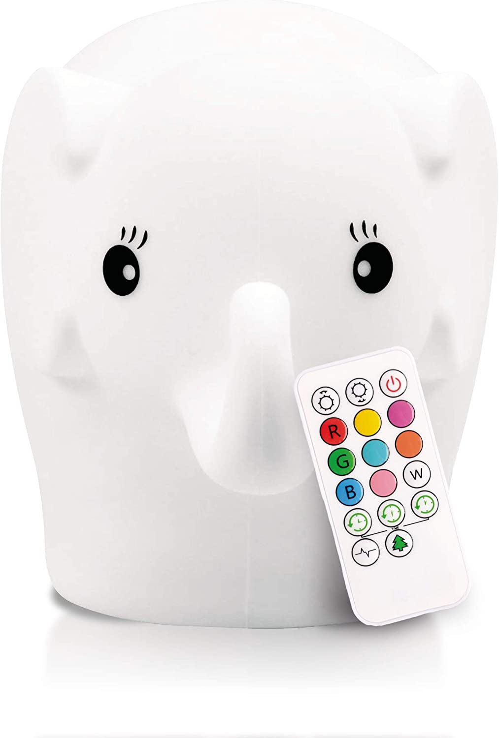 Lumipets Night Light for Kids, Silicone Nursery Light for Baby Room and Toddler, Portable Rechargeable Animal Lights for Girls and Boys, Kawaii Lamp (Puppy)