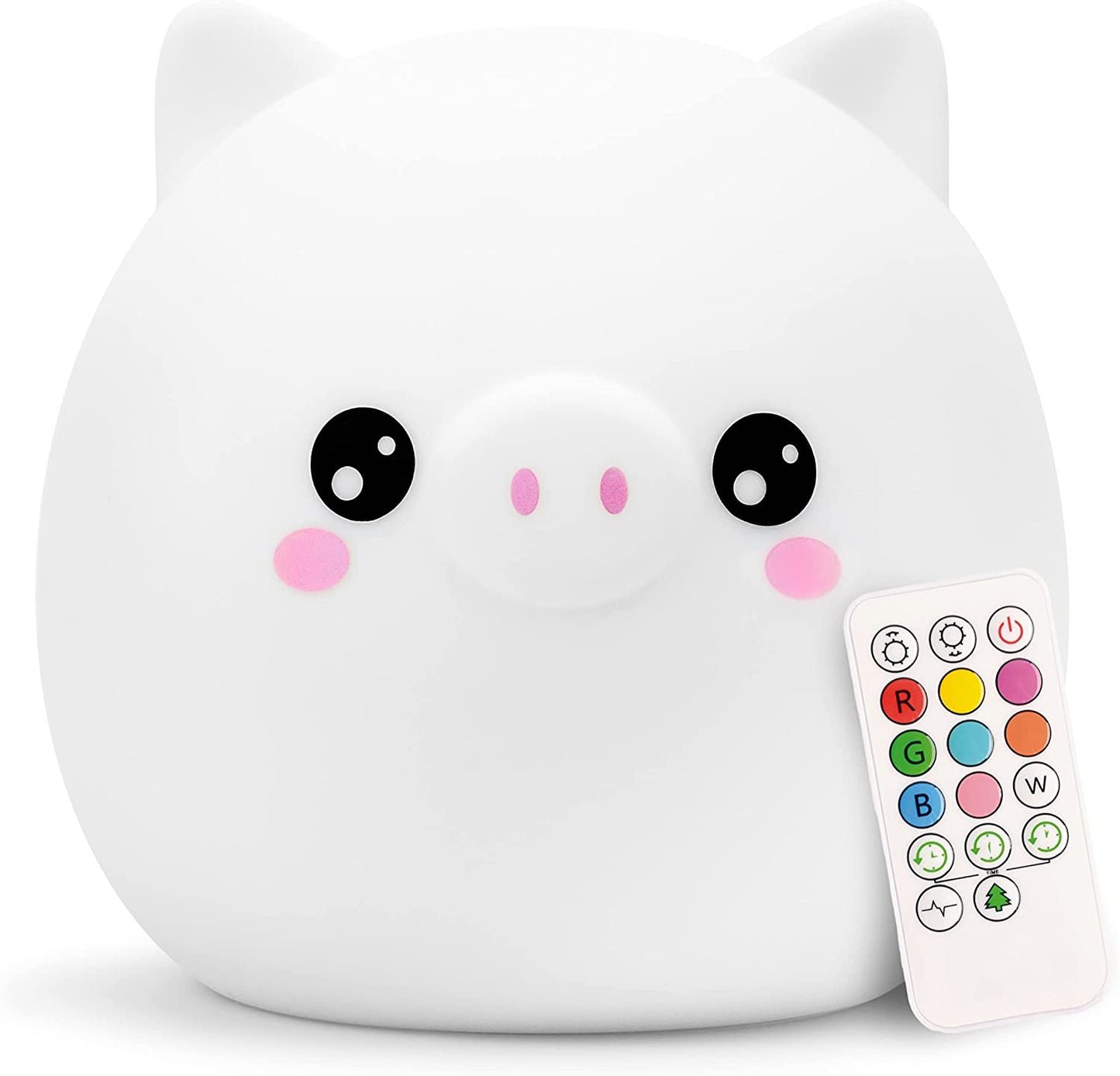 Lumipets Night Light for Kids, Silicone Nursery Light for Baby Room and Toddler, Portable Rechargeable Animal Lights for Girls and Boys, Kawaii Lamp (Puppy)