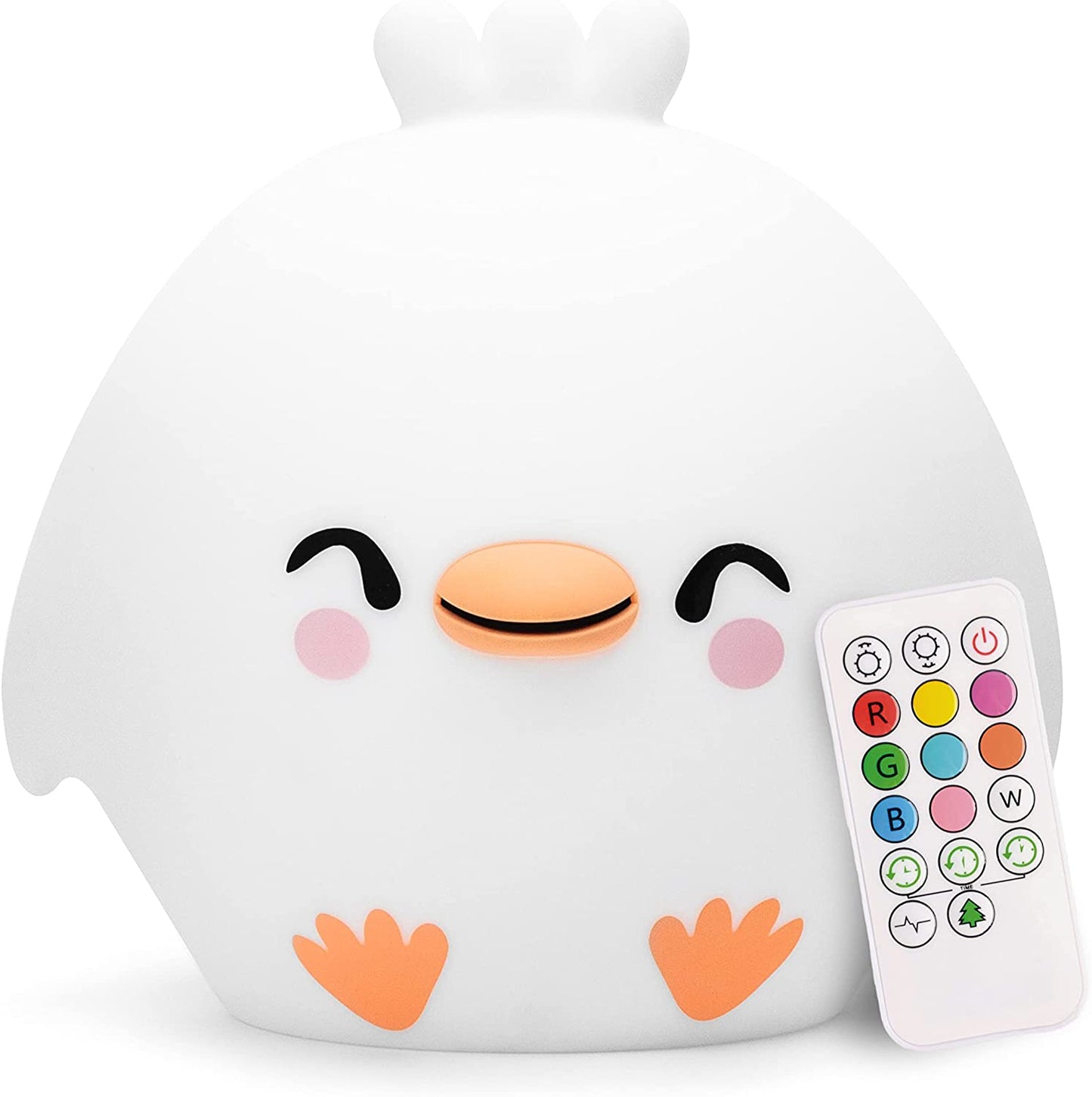 Lumipets Night Light for Kids, Silicone Nursery Light for Baby Room and Toddler, Portable Rechargeable Animal Lights for Girls and Boys, Kawaii Lamp (Puppy)