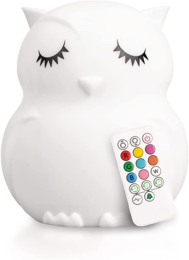 Lumipets Night Light for Kids, Silicone Nursery Light for Baby Room and Toddler, Portable Rechargeable Animal Lights for Girls and Boys, Kawaii Lamp (Puppy)