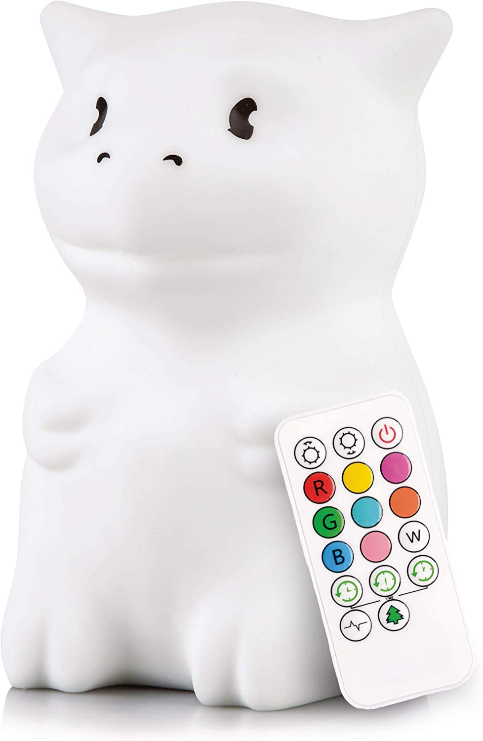 Lumipets Night Light for Kids, Silicone Nursery Light for Baby Room and Toddler, Portable Rechargeable Animal Lights for Girls and Boys, Kawaii Lamp (Puppy)
