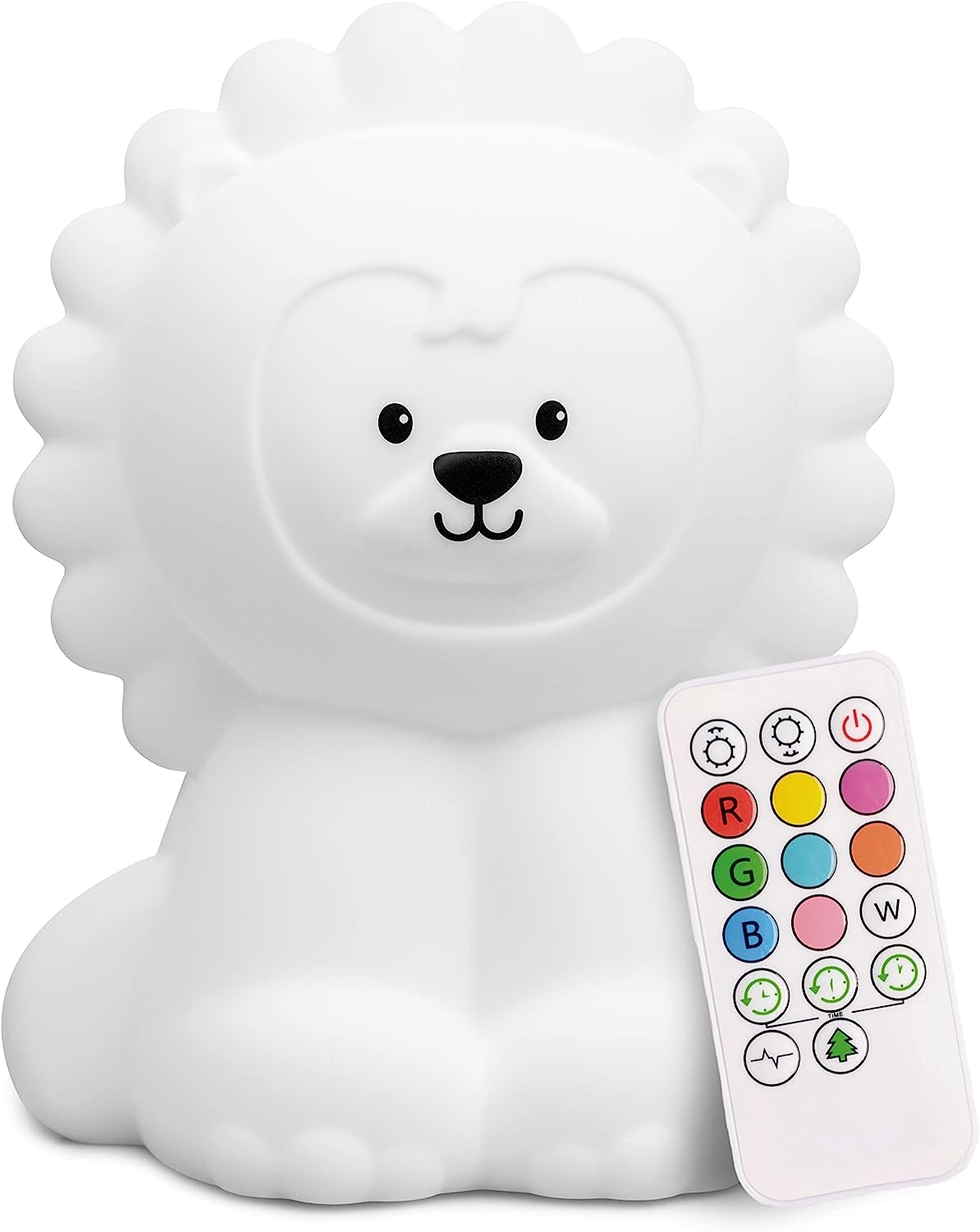 Lumipets Night Light for Kids, Silicone Nursery Light for Baby Room and Toddler, Portable Rechargeable Animal Lights for Girls and Boys, Kawaii Lamp (Puppy)