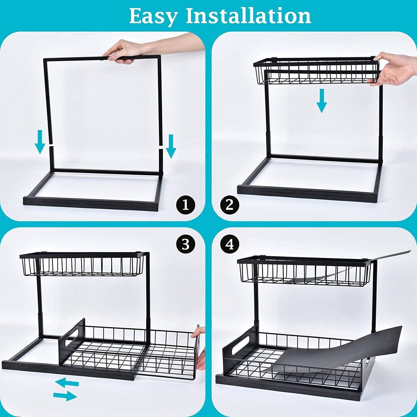 REALINN under Sink Organizer