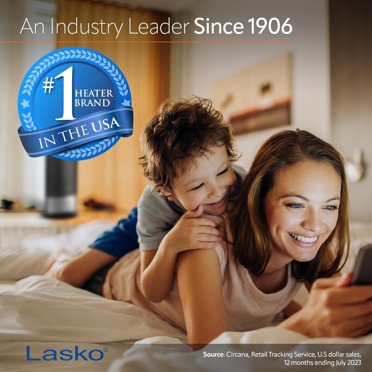 Lasko Oscillating Ceramic Tower Space Heater