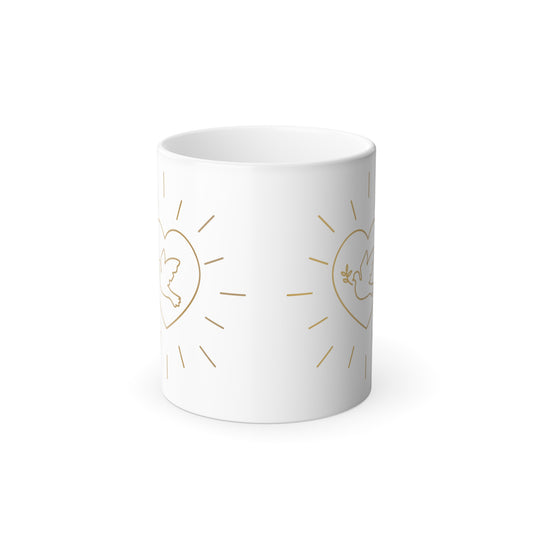 Color Morphing Dove Mug, 11oz