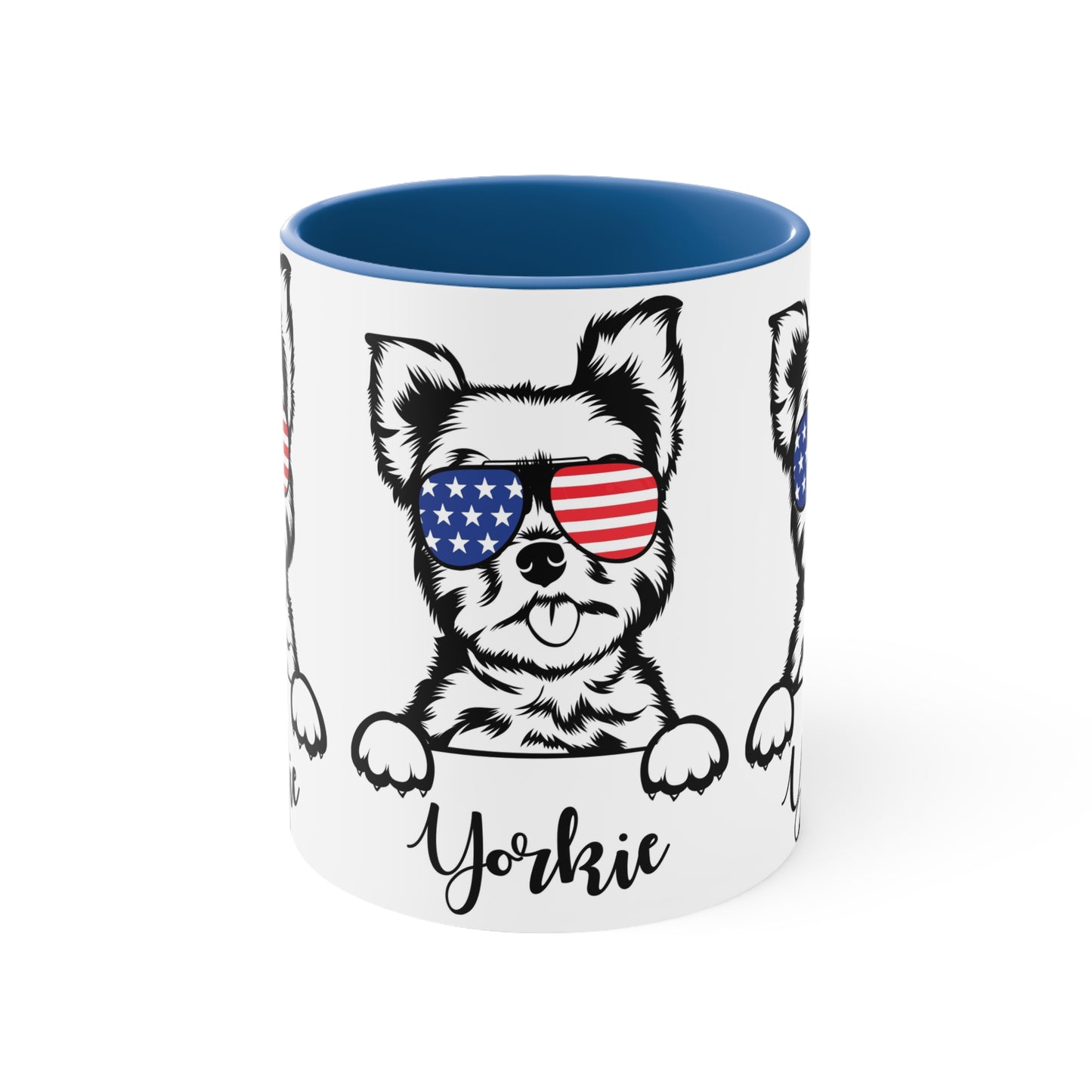 Yorkie USA Coffee Mug, 11oz