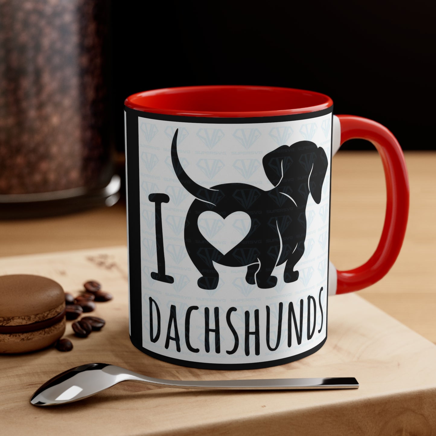 Dachshund Mug, 11oz