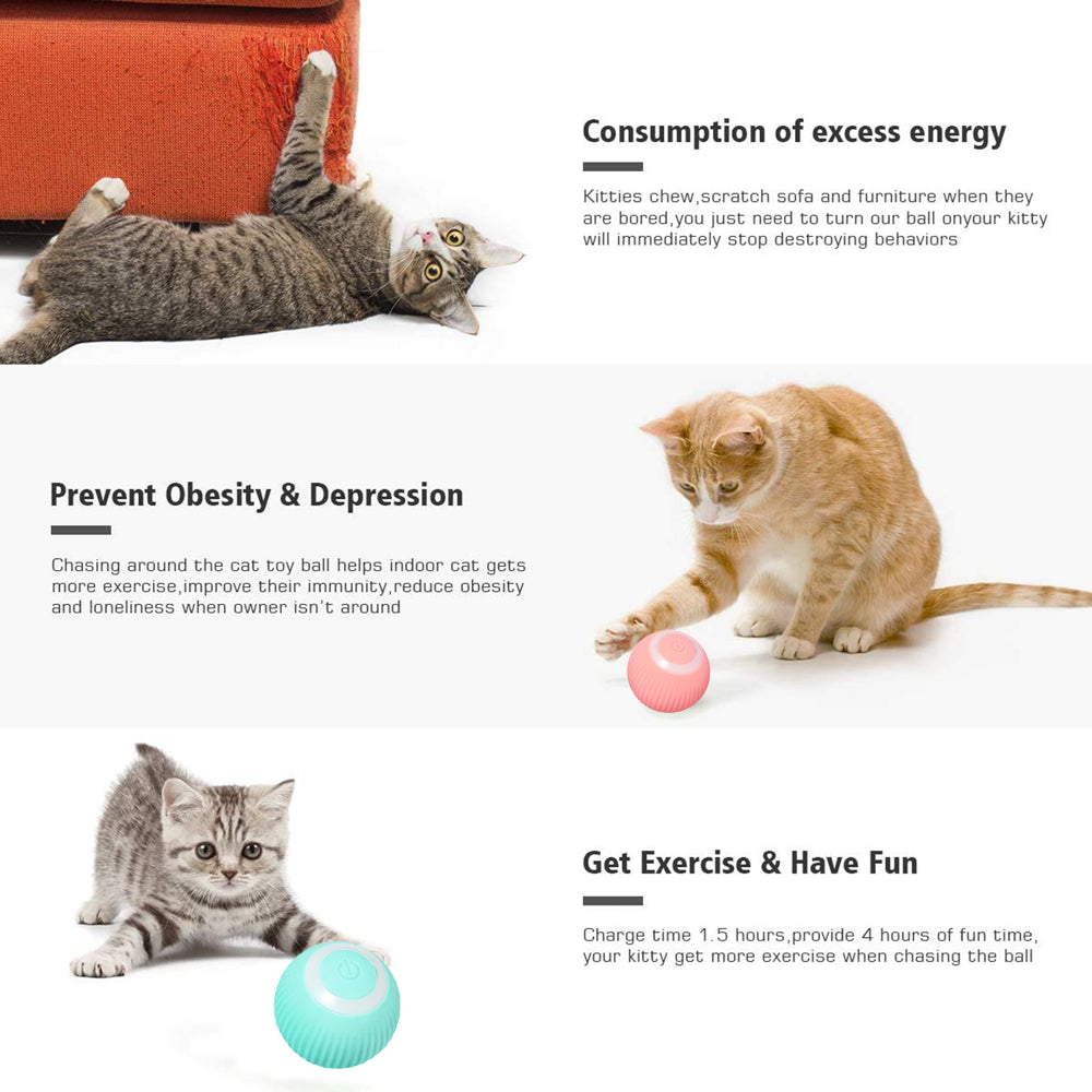 Electric Cat Ball Toys