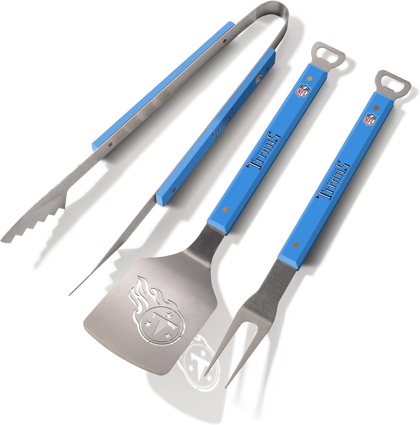 "Get Fired Up for Game Day with the Youthefan NFL Spirit Series 3-Piece BBQ Set!"