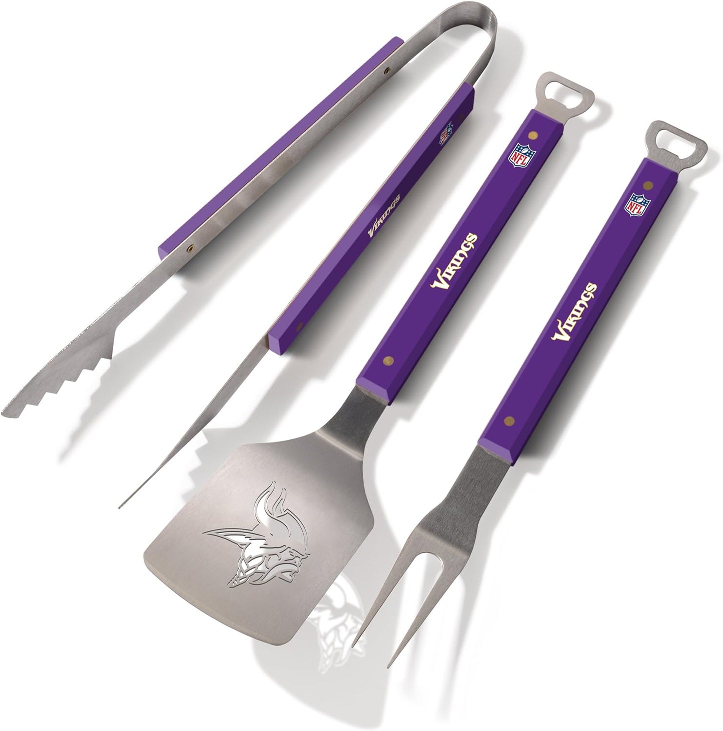 "Get Fired Up for Game Day with the Youthefan NFL Spirit Series 3-Piece BBQ Set!"